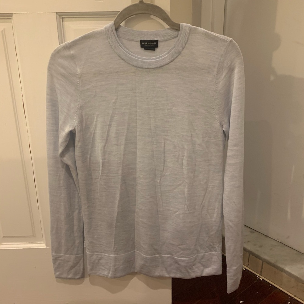 Club Monaco Small Italian Yarn Sweater NWOT
